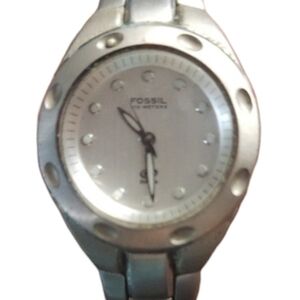 Fossil Women's Silver-Tone Watch